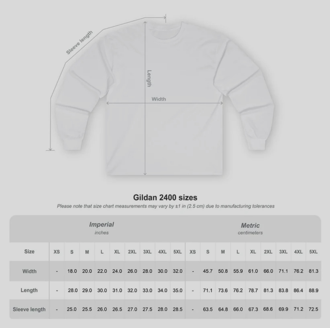 FAITH & FITNESS (PHILIPPIANS 4:13) - Cotton Long Sleeve Tee