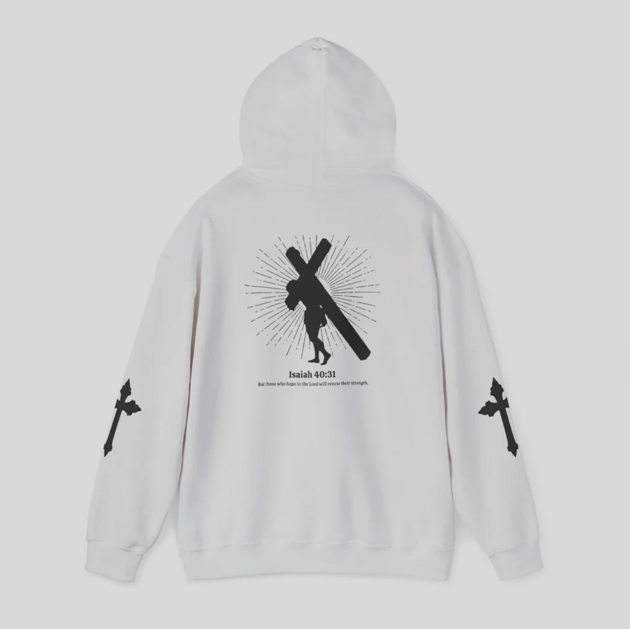 Isaiah 40:31 - Heavy Blend™ Hooded Sweatshirt