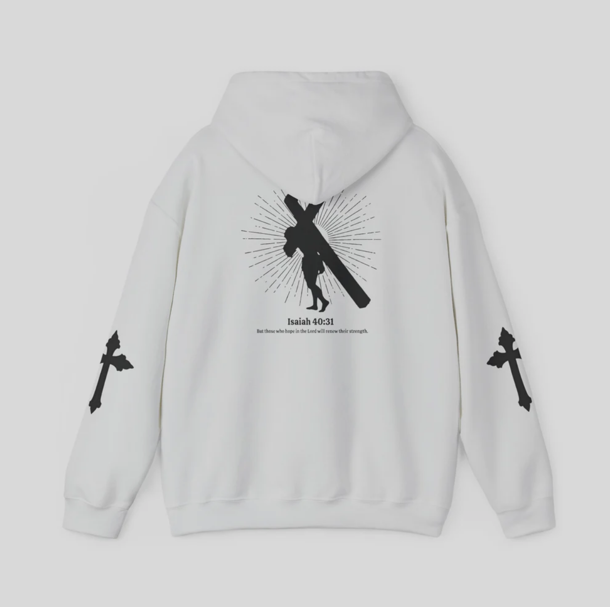 Isaiah 40:31 - Heavy Blend™ Hooded Sweatshirt